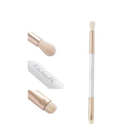 Eye shadow brush, Focallure, White Double