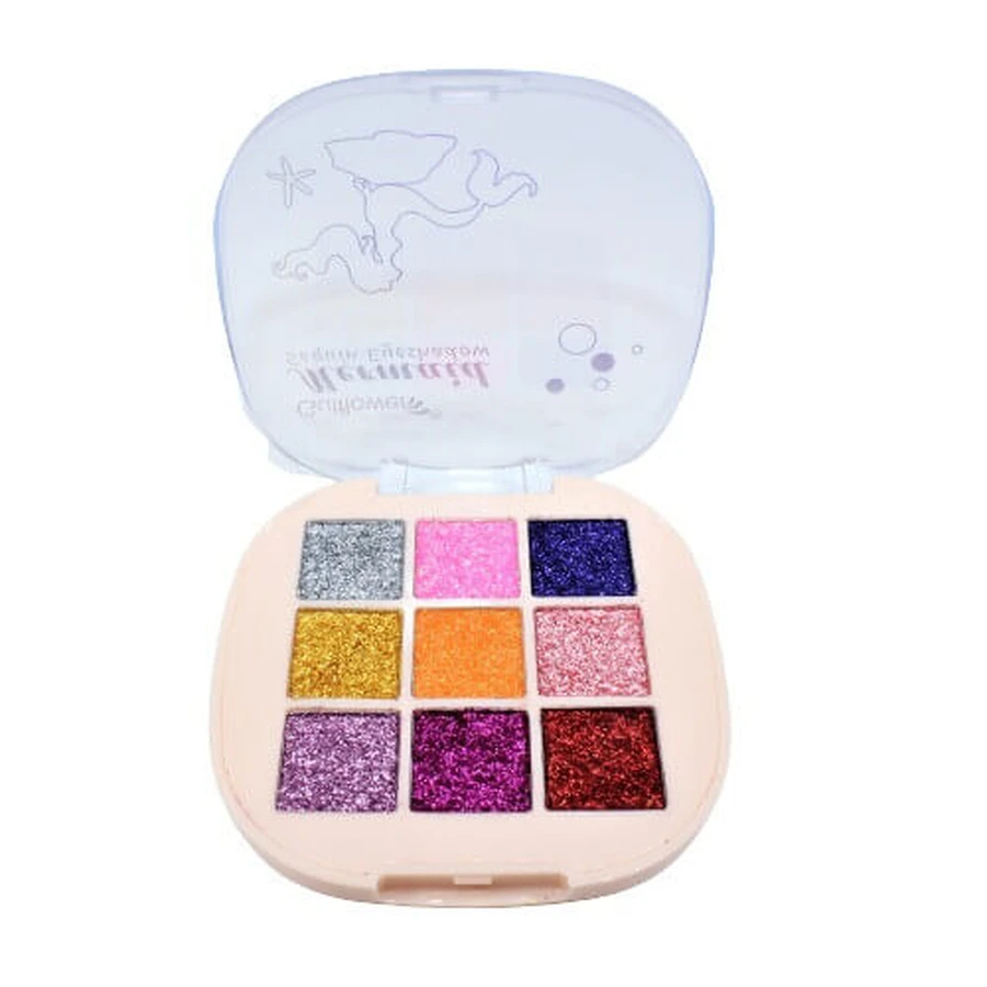 Oogschaduwpalet, Gulflower, Zeemeermin Glitter, 01