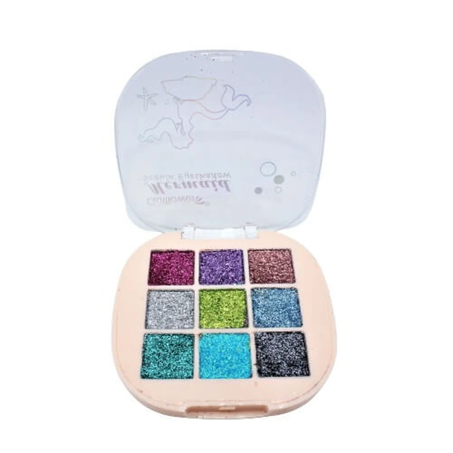 Lidschattenpalette, Gulflower, Meerjungfrau Glitter, 02