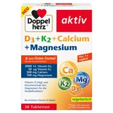 D3 + K2 + Calcium + Magnesium Aktiv, 30 tablets, Doppelherz