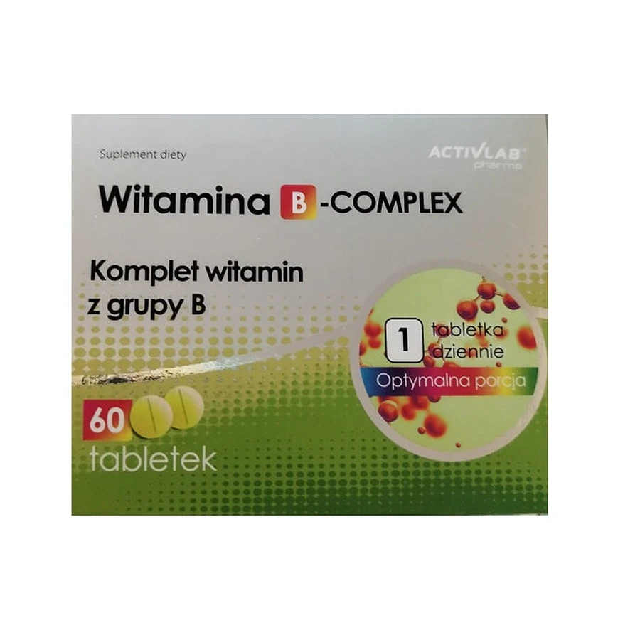 Vitamine B-Complex Activlab Pharma, 60 tabletten
