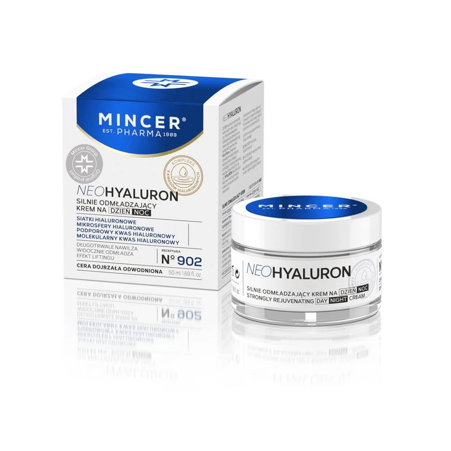 Mincer Pharma NeoHyaluron Gladmakende Dag & Nachtcrème Nr.902, 50ml