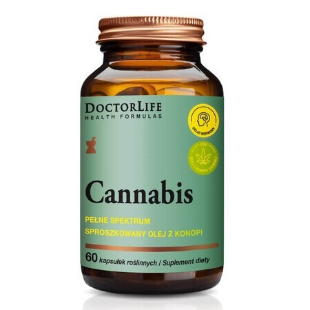 Doctor Life Cannabis 450mg, 60 capsules