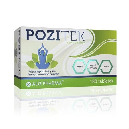 Pozitek, 180 tabletten