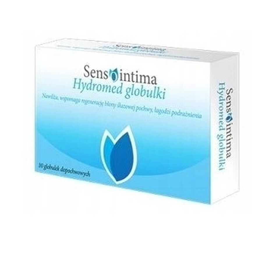 Sensointima Hydromed, 10 vaginale bolletjes