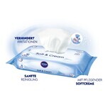 Soft &amp; Cream babydoekjes, 63 stuks, Nivea