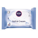 Soft &amp; Cream babydoekjes, 63 stuks, Nivea