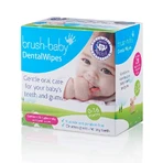 Lingettes humides pour l'hygiène des gencives 0-16 mois, 28 pièces, Brush Baby