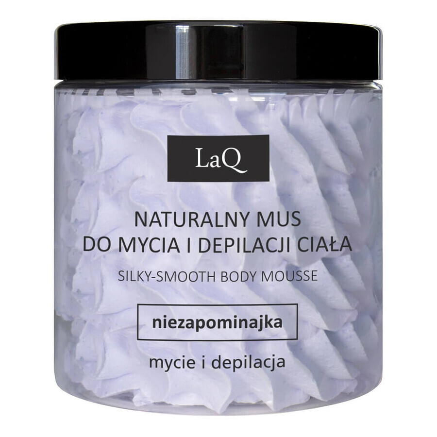 LaQ Natuurlijke reinigende en epilerende mousse, Unforgettable, 250ml