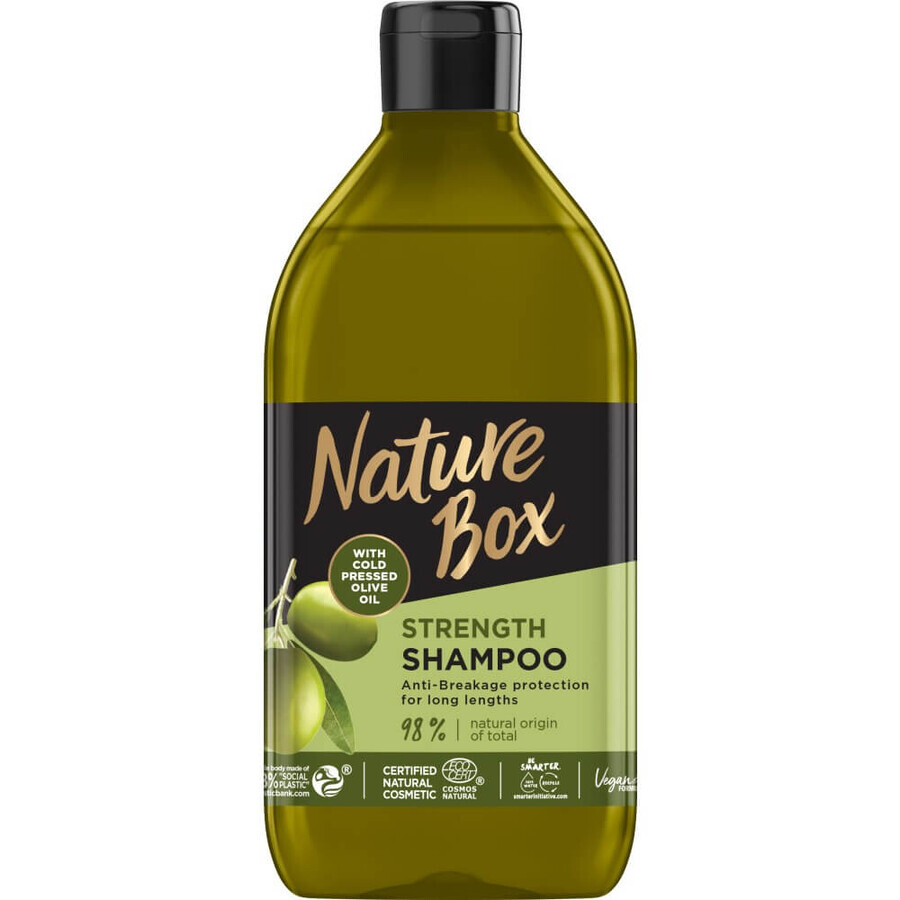 Nature Box Wax Shampoo met olijfolie, 385ml