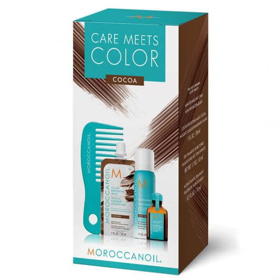 Set Care incontra Color Cocoa, Moroccanoil