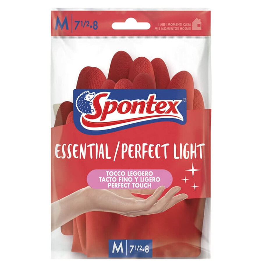 Spontex, Perfect Light, Handschoenen, maat M, 2 paar