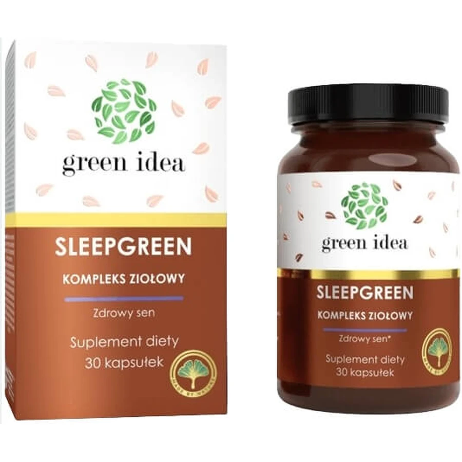 Complesso erboristico Sleepgreen, 30 capsule