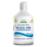 Silicium Vloeibaar 500 Mg + Vitamine C, 500 ml, Swedish Nutra