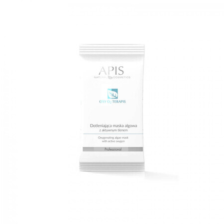 Apis Oxy O2 Terapis Mascarilla oxigenante de algas con oxígeno activo, 20g