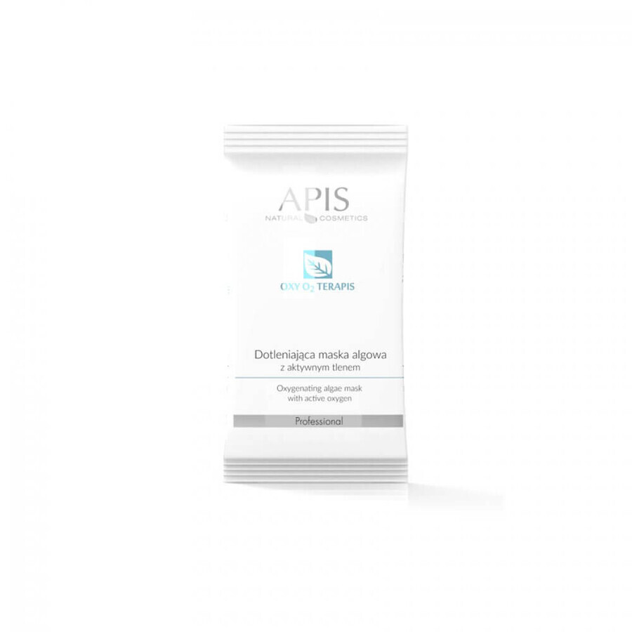 Apis Oxy O2 Terapis Mascarilla oxigenante de algas con oxígeno activo, 20g