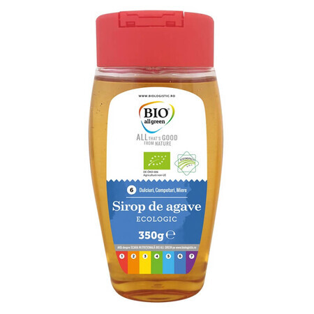 Sciroppo d'agave biologico, 350 g, Bio All Green