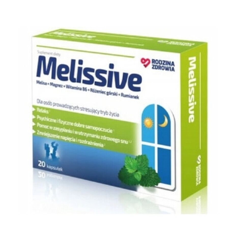 Family Health Melissive 20 capsules