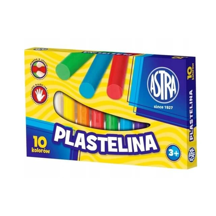 Astra, plasticine 10 kleuren