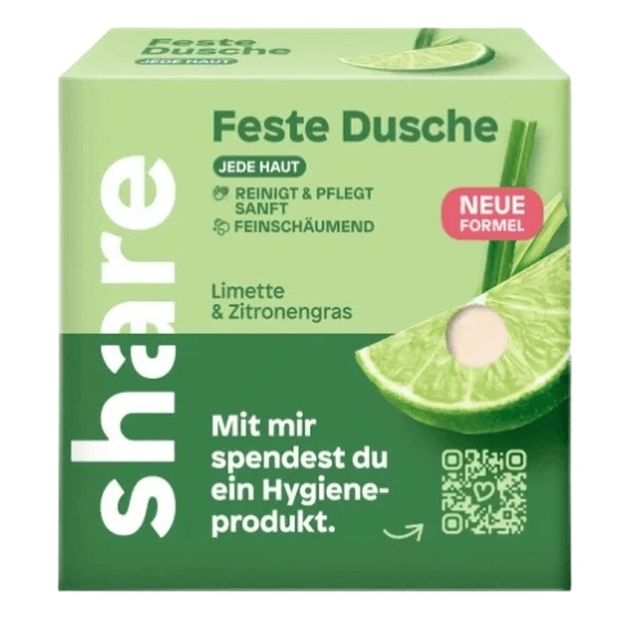 Deel, el douchezeep, limoen en citroengras, 60g
