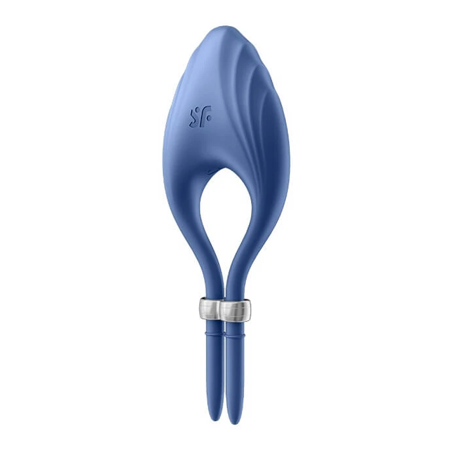 Satisfyer Duelist Vibrerende Cock Ring Blauw, 1 stuk
