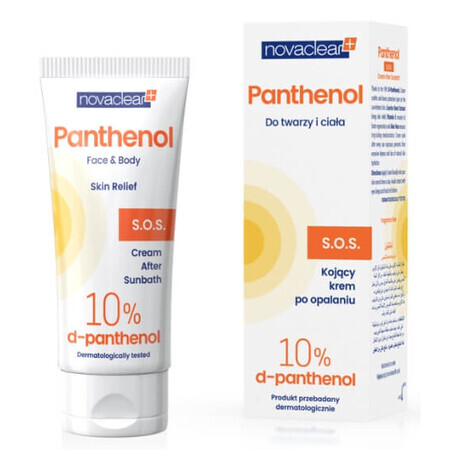 Novaclear Panthenol S.O.S verzachtende crème voor na het zonnen 50ml