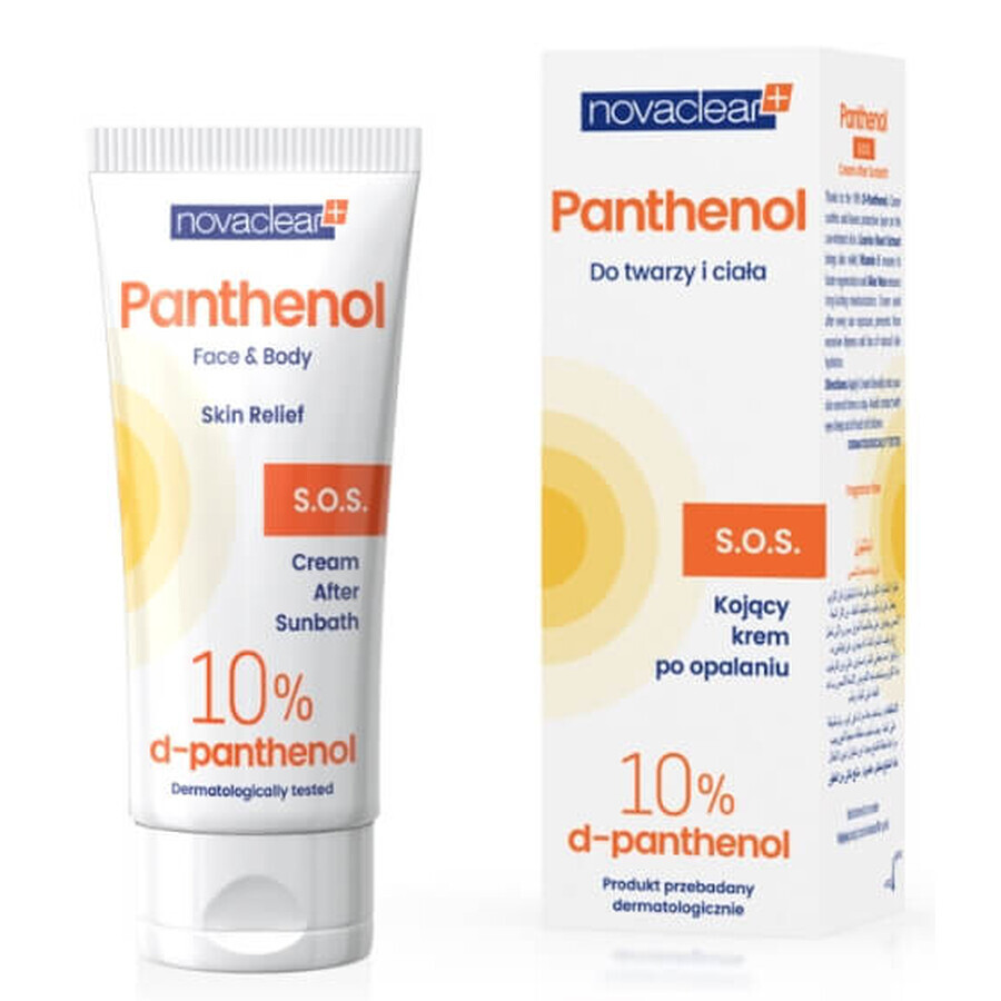 Novaclear Panthenol S.O.S verzachtende crème voor na het zonnen 50ml