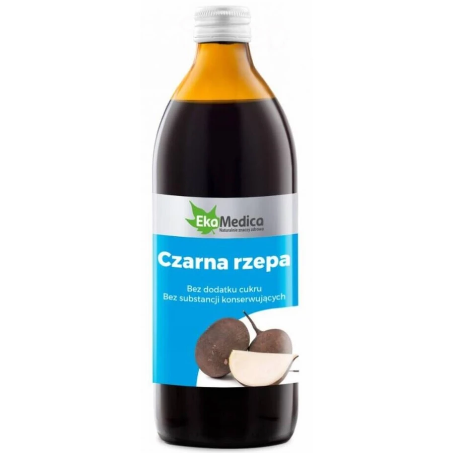 Zwarte raap sap, 100%, 500ml