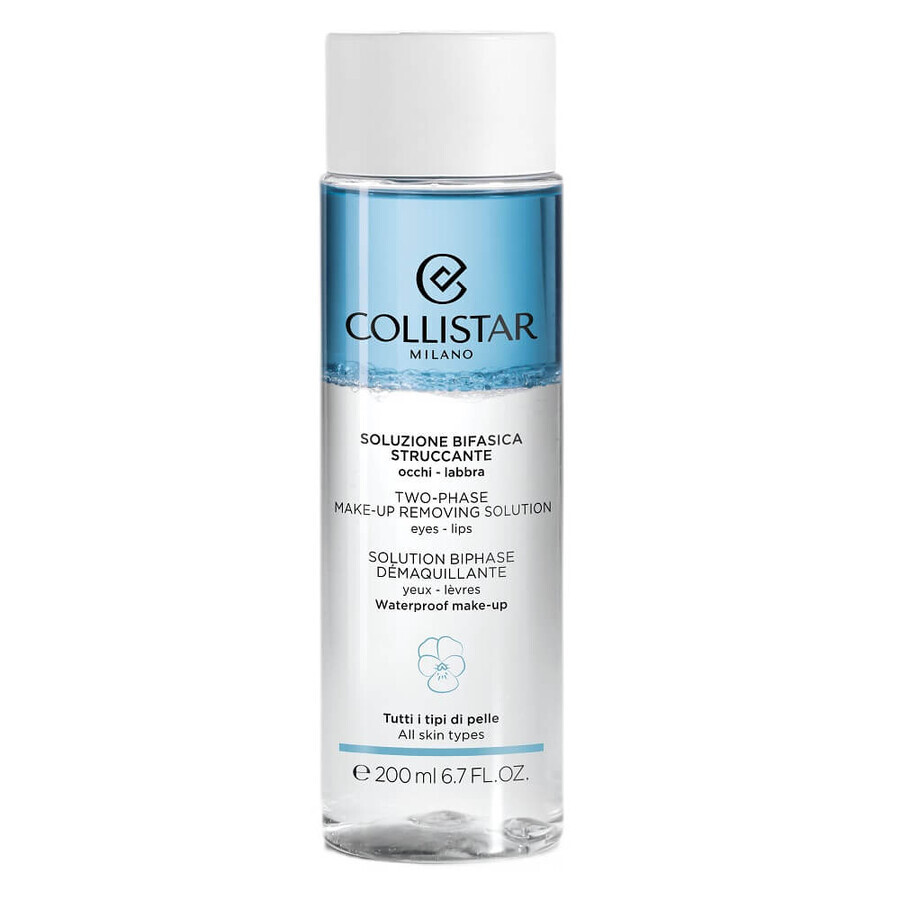 Collistar Dual Phase Eye and Lip Cleanser 200ml