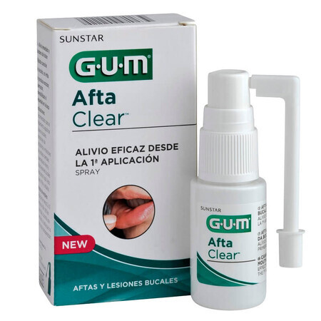 AftaClear Anti-kankerspray, 15 ml, Sunstar Gum