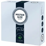 Mister Size, 47 mm condoms, 36 pieces