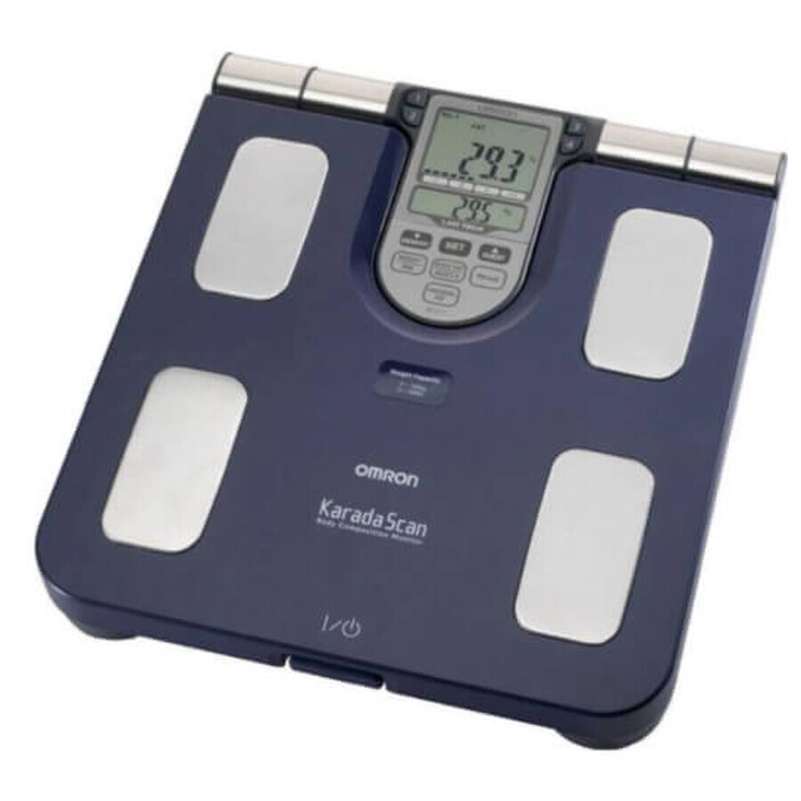 Omron Body Composition Analyser Scale BF5, donkerblauw, 1 st