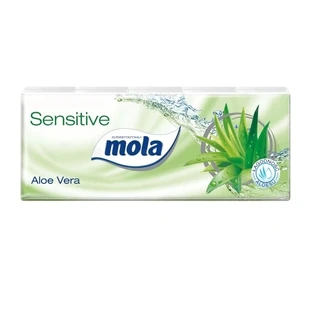 Mola Aloe vera wipes, 10 pcs x 10