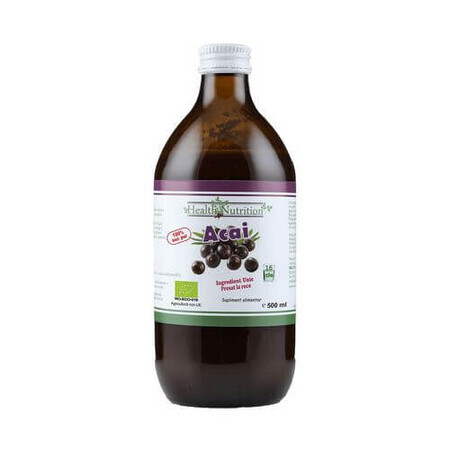 Biologisch açai-sap, 500 ml, Health Nutrition