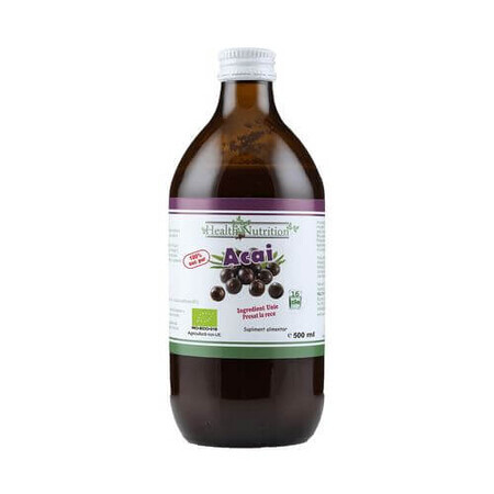 Bio-Acai-Saft, 500 ml, Gesundheit Ernährung