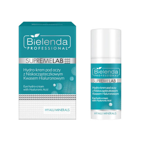 Bielenda SupremeLab Hidro-cremă sub ochi cu acid hialuronic, 15ml