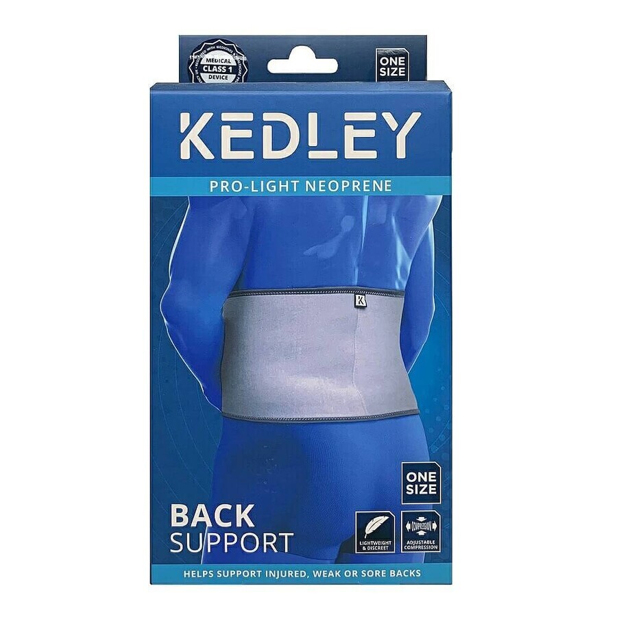 Support dorsal en néoprène, taille universelle KED024, Kedley