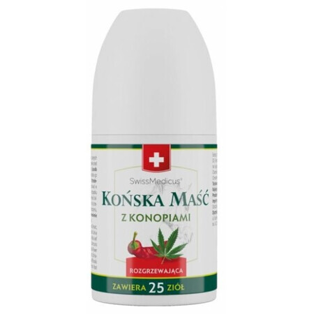 SwissMedicus, Koska Koska Ma with hemp Warming roll-on, 90 ml