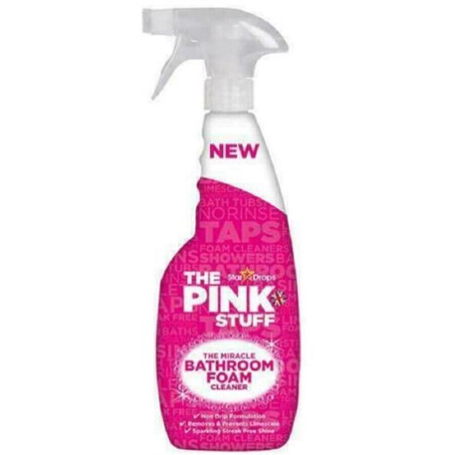 Stardrops, The Pink Stuff, Foaming Bathroom Cleaner, 750ml