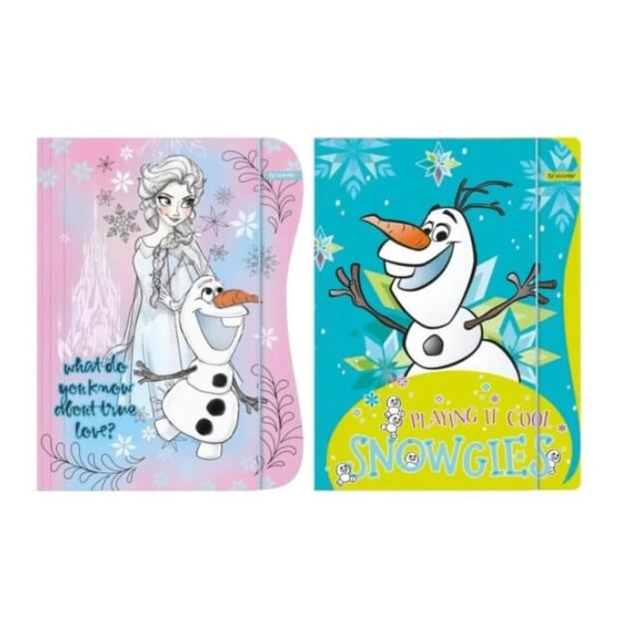 Carpeta A4 con banda elástica, Frozen