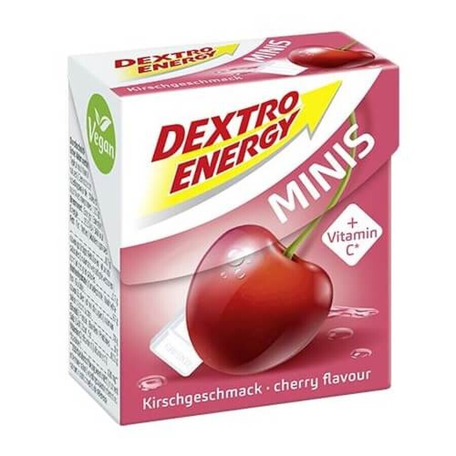 Dextro Minis Kersen Dextrose Tabletten, 50g, Dextro Energy