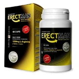 Lovely Lovers Erectman Mejora la erección y la potencia en el hombre, 60 cápsulas