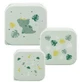 Babylove, Snack Pudka, Dino Green, set van 3 stuks