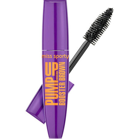 Miss Sporty Pump Up Booster Mascara épaississant 002 Brown, 12ml