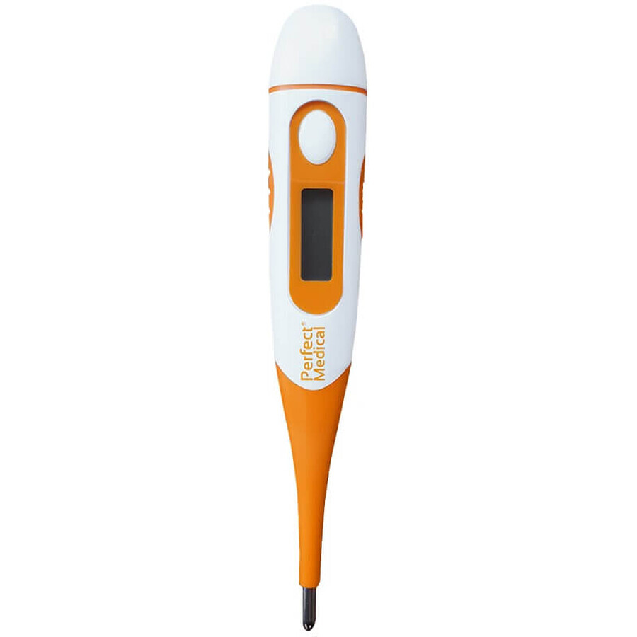 Digitale thermometer met flexibele kop PM-06N, Oranje, Perfect Medical