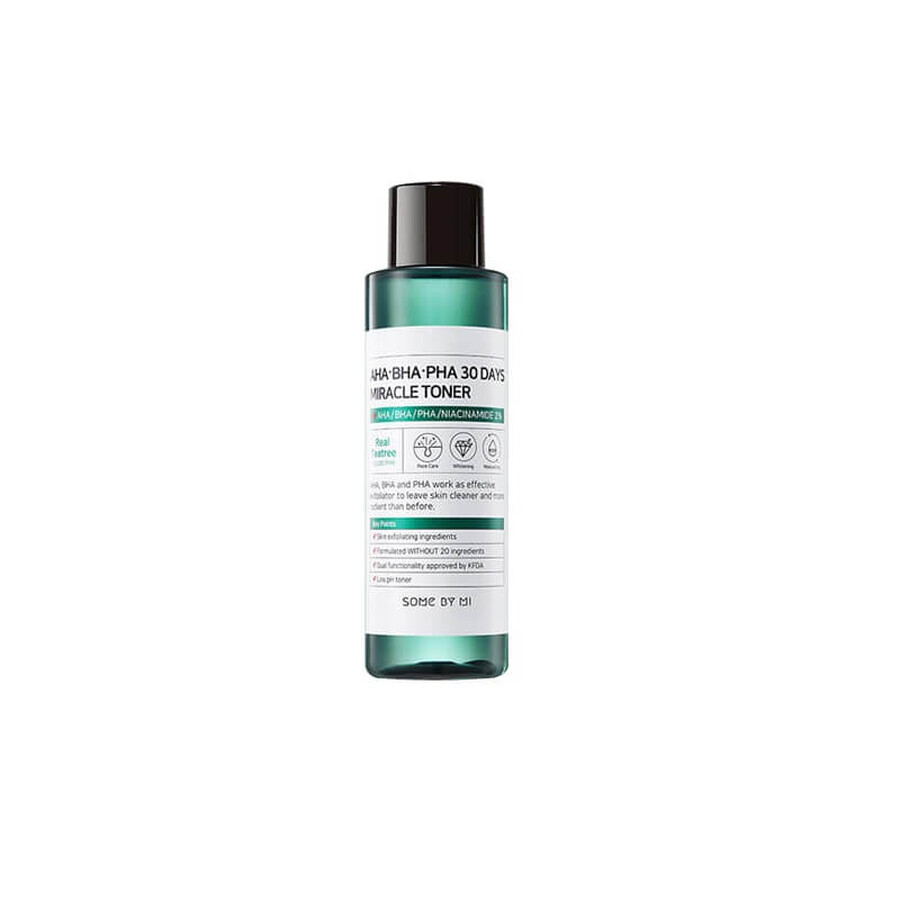 Toner with AHA-BHA-PHA 30 Days Miracle, 150 ml, Some By Mi