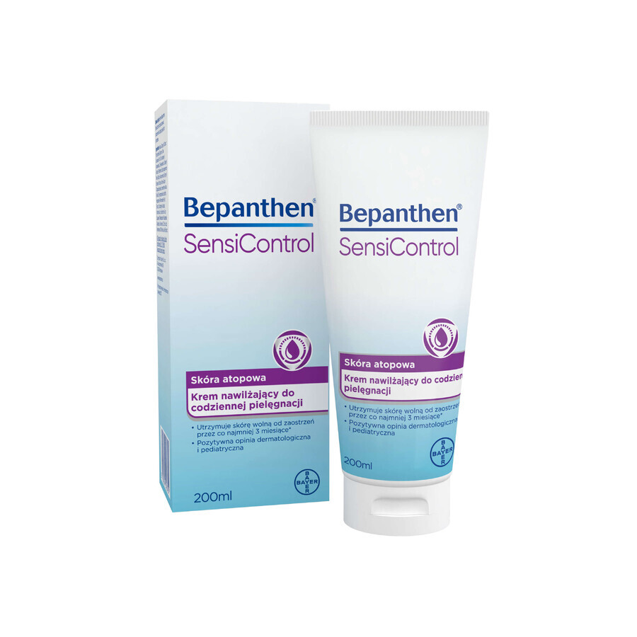 Bepanthen SensiControl moisturizing cream for atopic skin, 200 ml