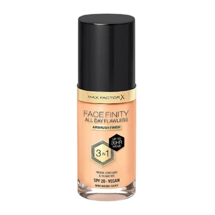 Max Factor Facefinity All Day Flawless 3 in 1 Liquid Foundation W44 Warm Ivoor 30ml