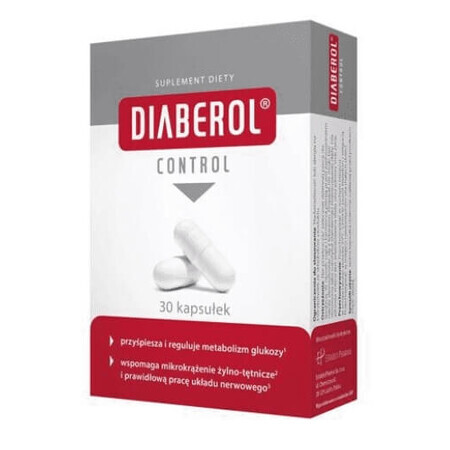 Diaberol Control, 30 capsules