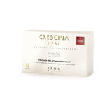 Complete behandeling voor mannen Crescina Transdermic HFSC 1300 Man, 10 + 10 flacons, Labo